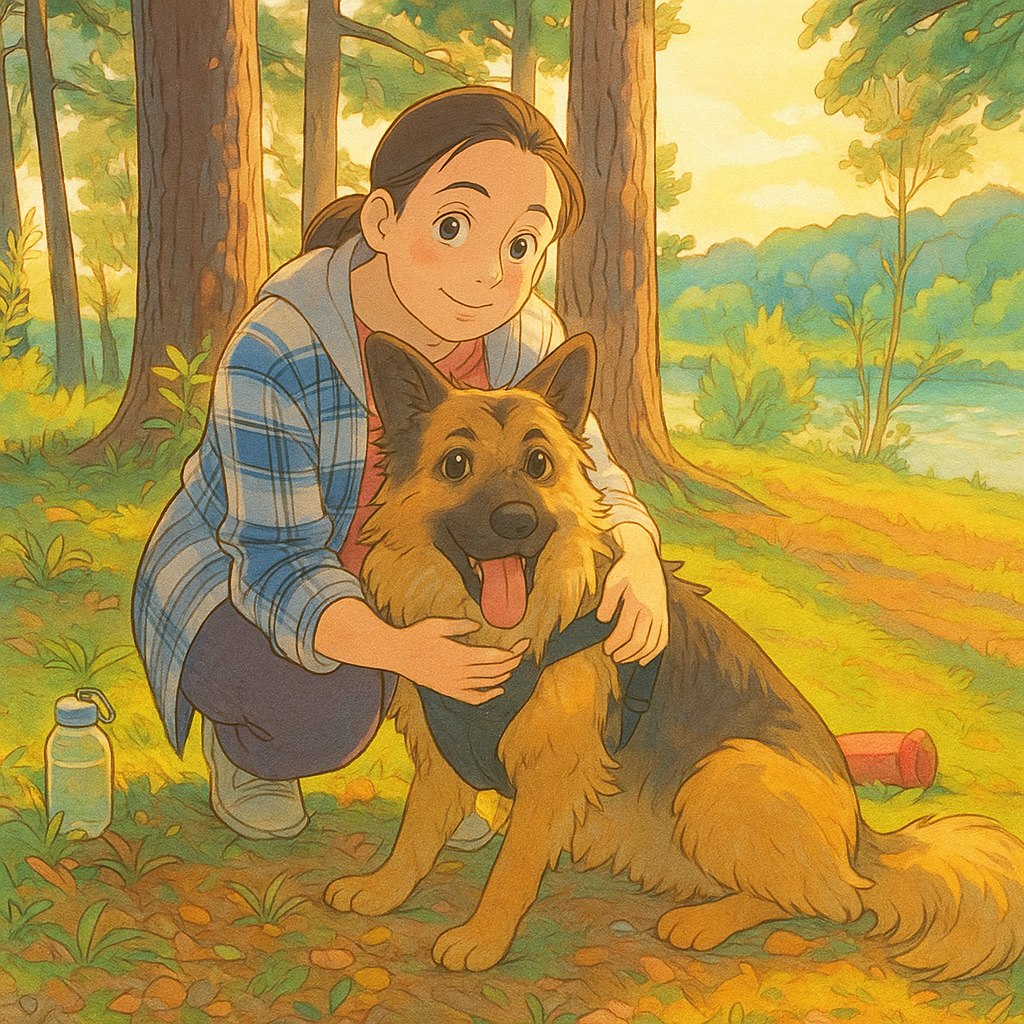 Фото в стиле Ghibli